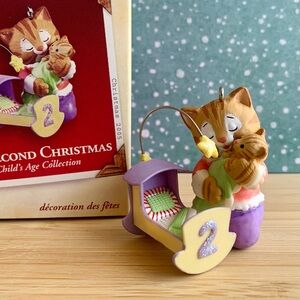 Hallmark Keepsake Ornament * My Second Christmas * 2005